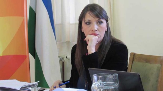 Concejal Julia Fernández - Bloque Juntos Somos Bariloche (JSB). Imagen: Concejo Municipal de Bariloche.