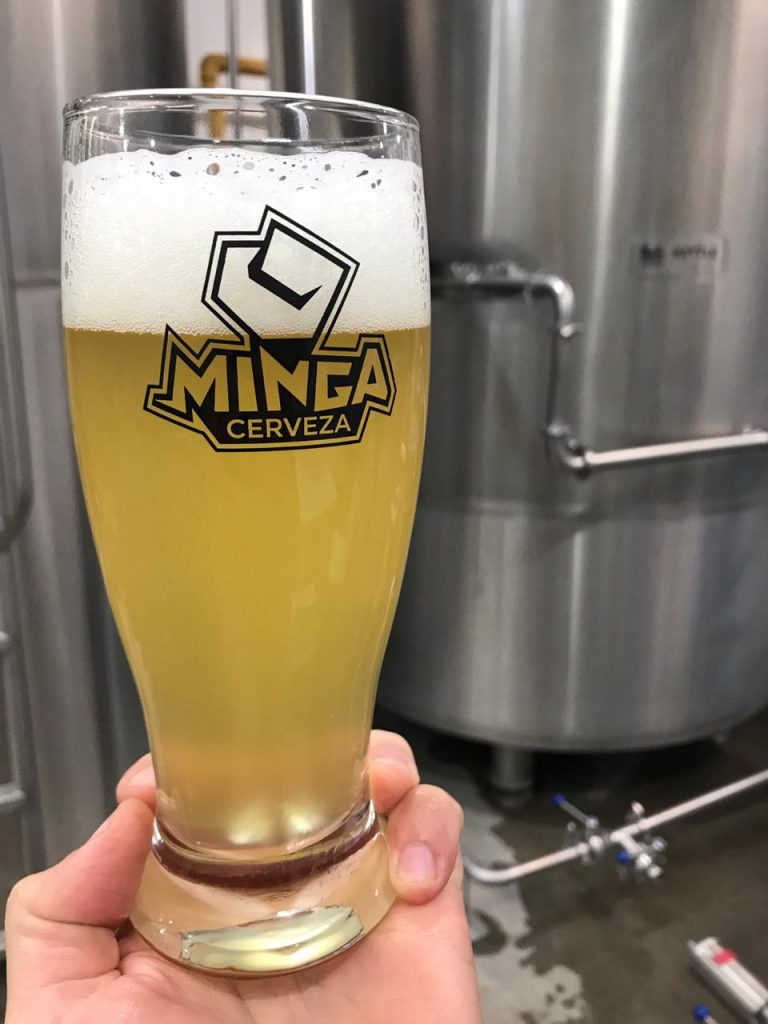 minga hazy lager