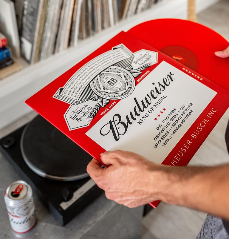 budweiser vinilo