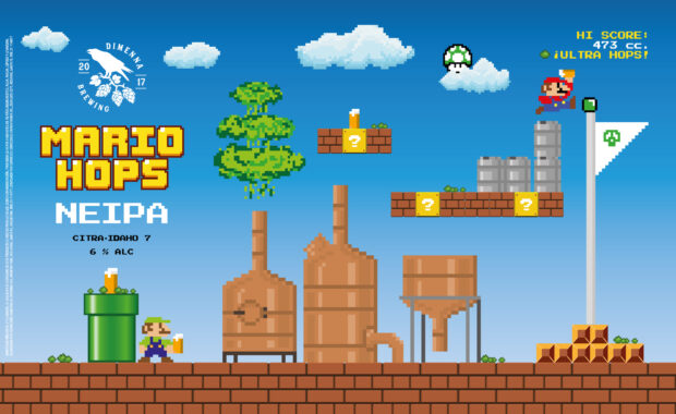 Mario Hops NEIPA - Dimenna Brewing Co