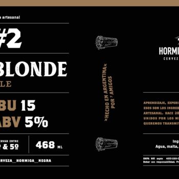 Hormiga Negra – #2 Blonde Ale