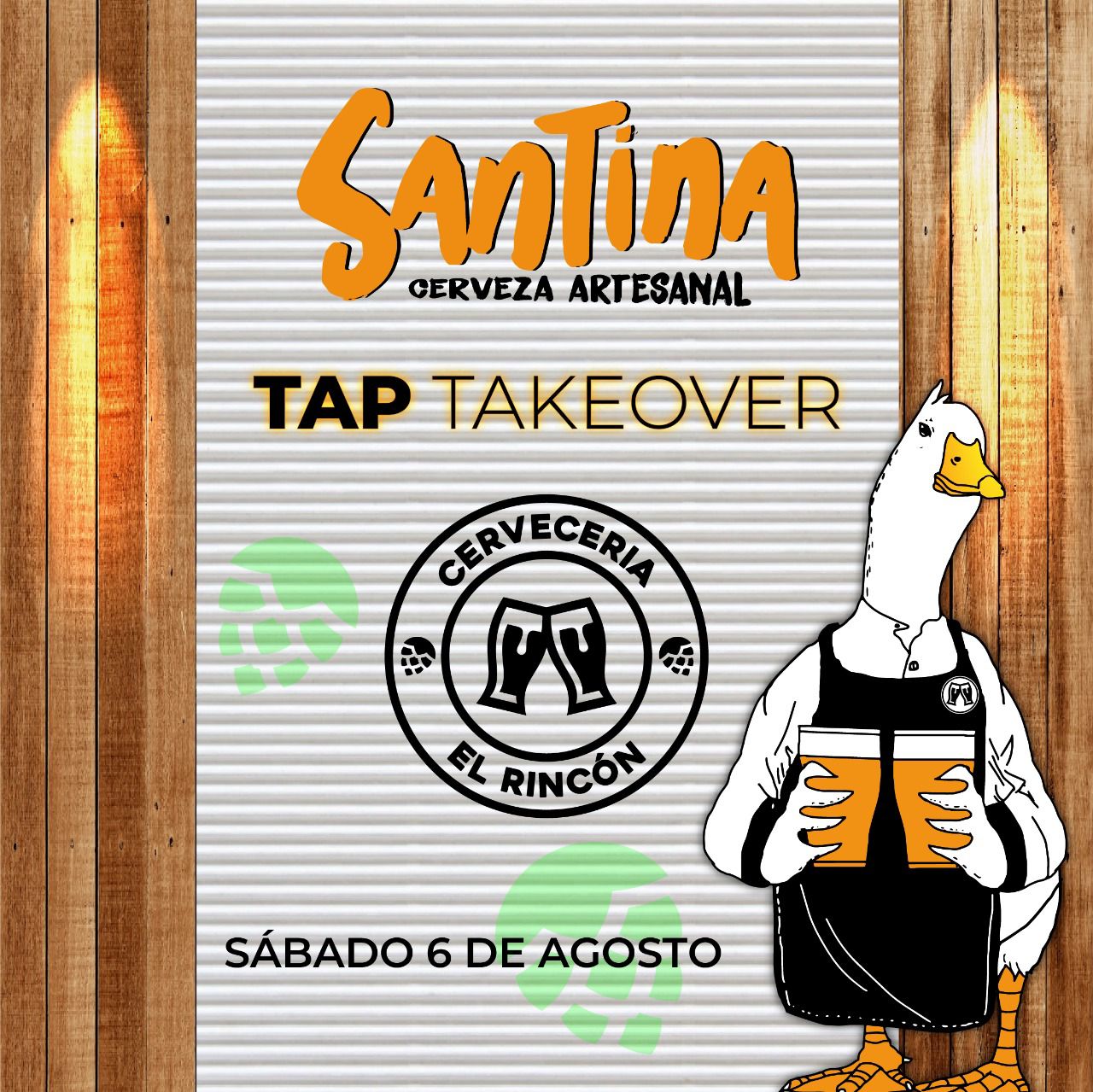 Santina Tap Take Over - Cervecería El Rincón