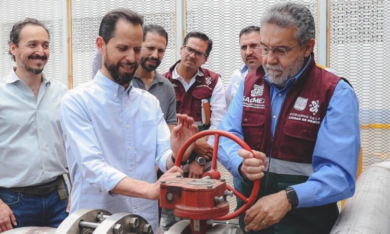 Grupo Modelo y SACMEX establecen conexión entre pozo y red pública de agua en CDMEX